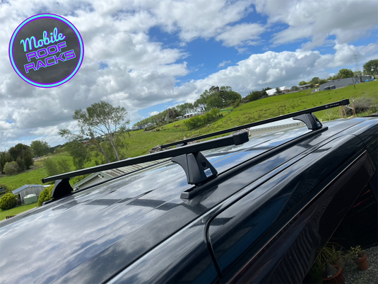 CRUZ track mounted Roof Racks 2 bar kit