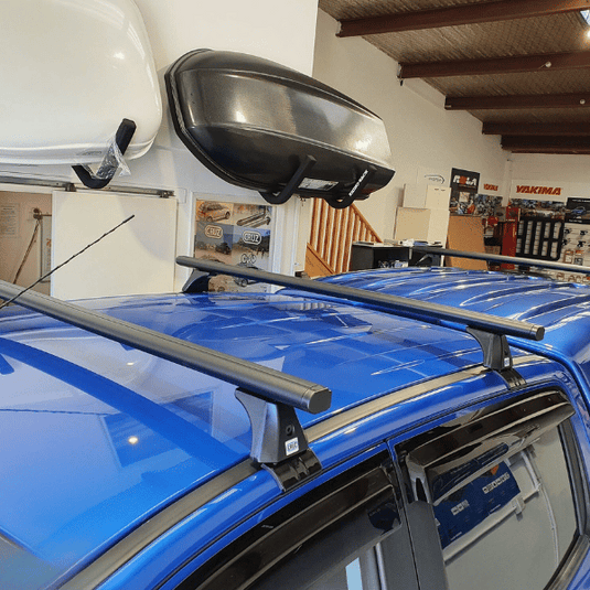 CRUZ Heavy Duty Alu Roof Racks Clamp on Kit - Dark