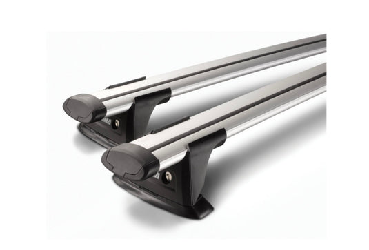 Audi A3 Sportsback with rails - YAKIMA thruBar racks