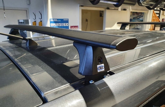 Roof racks Toyota Vanguard - CRUZ Roof Racks Aero Bars bolt on type