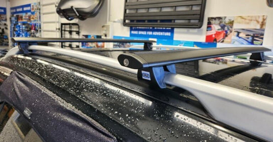Vehicle with raised rails - CRUZ Roof racks