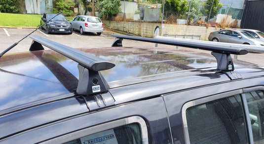Nissan Navara D40 STX 2005-2015 CRUZ Roof Racks