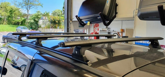 Mazda Biante - Rhinorack 3 bar kit / Track Mounted