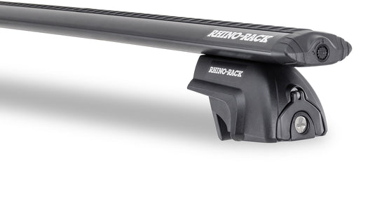 Ford Everest with roof rails - Rhino Roof Racks - Vortex SX