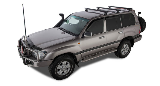Toyota Landcruiser 100 series Rhinorack Roof Racks Heavy Duty - 3 bar