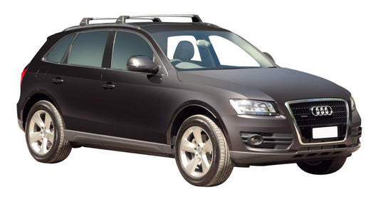 Audi Q5 with rails - Yakima flush racks