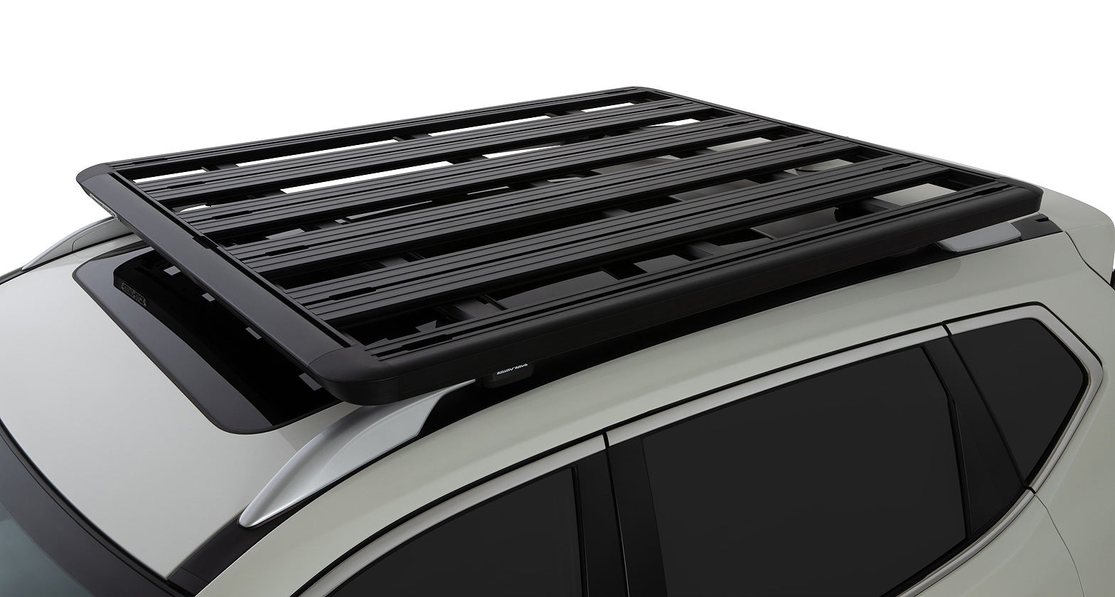 Nissan Xtrail RhinoRack Pioneer Roof Tray / railings mounted
