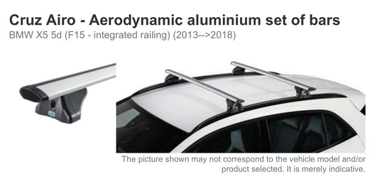 BMW X5 - CRUZ Roof Racks