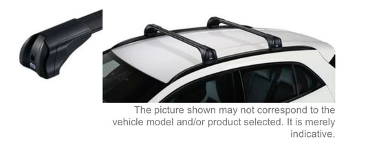 Toyota Highlander - CRUZ Roof Racks Flush Aero Bars