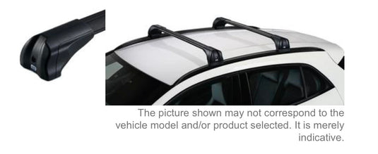 Mitsubishi Eclipse Cross - CRUZ Roof Racks Flush Aero Bars
