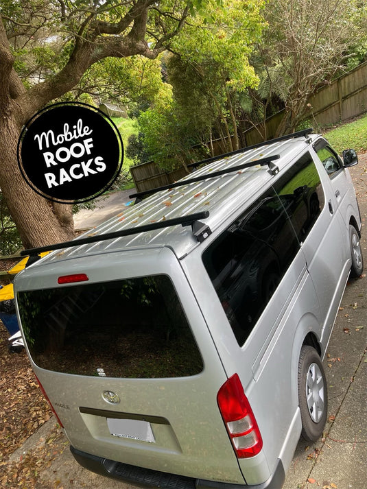 Low Roof Van trade racks - CRUZ 4 bar commercial kit