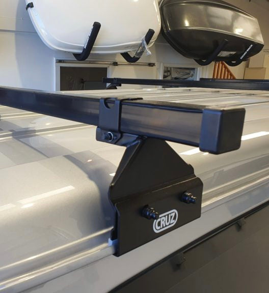 Low Roof Van trade racks - CRUZ 4 bar Square kit