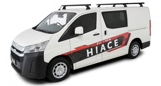 Toyota Hiace ZR 2019+ Rhinorack HD 3 bar kit