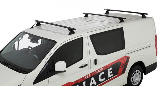 Toyota Hiace ZR 2019+ Rhinorack Vortex 3 bar kit