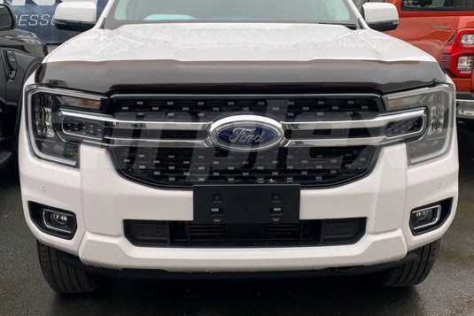 Ford Ranger Double Cab Next Gen Bonnet Guard - Dark Tint