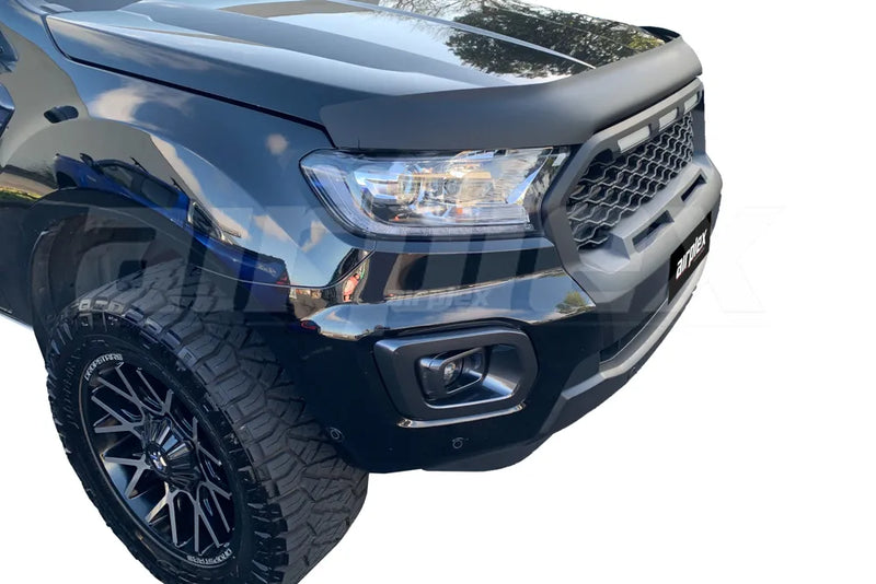 Load image into Gallery viewer, Ford Ranger Double Cab PX2 Bonnet Guard - Matte Black
