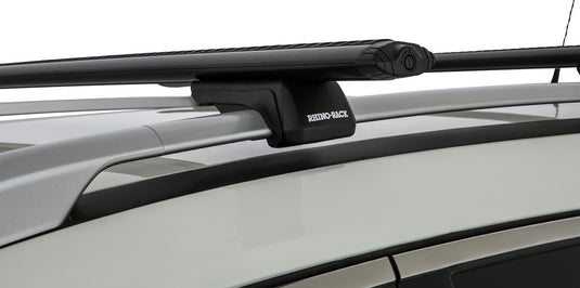 Nissan Xtrail 2014+ with railings Rhinorack Roof racks