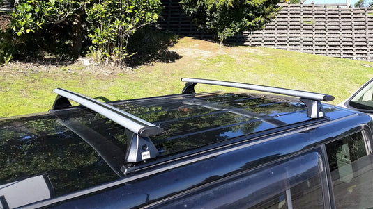 Mazda Biante - Cruz Roof Racks Track Mounted