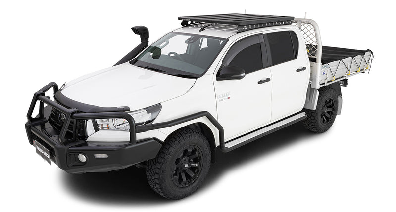 Load image into Gallery viewer, Toyota Hilux 2015+ Rhinorack Platform Tray and Backbone mount system
