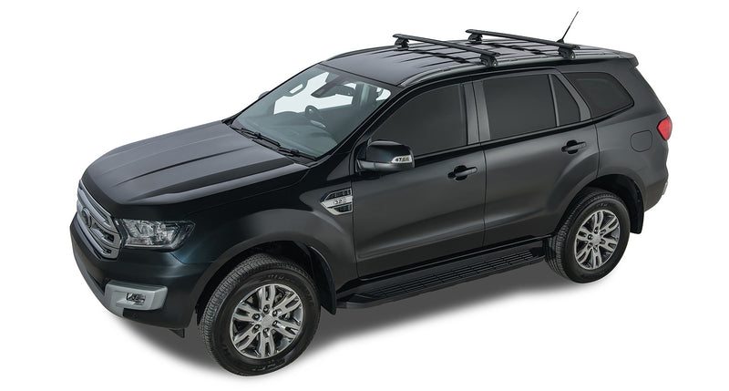 Load image into Gallery viewer, Ford Everest with roof rails - Rhino Roof Racks - Vortex SX

