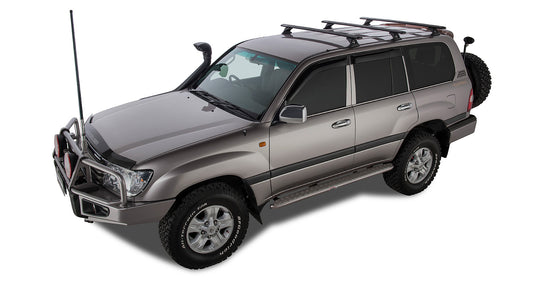 Toyota Landcruiser 100 series Rhinorack Roof Racks Vortex - 3 bar