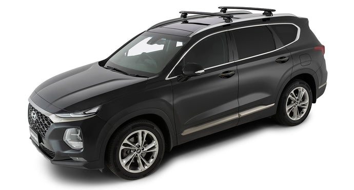 Hyundai Santa Fe 2018+ Rhinorack Roofracks SX Clamp type