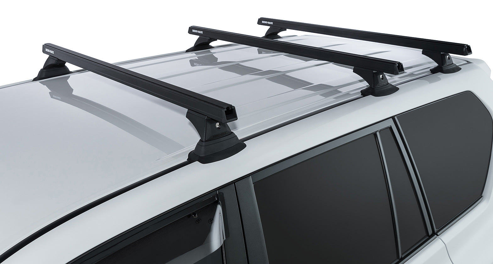 Toyota Prado 150 Rhinorack Heavy Duty 3 bar kit – mobile roof racks