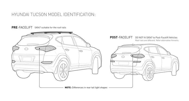 Load image into Gallery viewer, Hyundai Tucson 2015+ Rhinorack Roofracks
