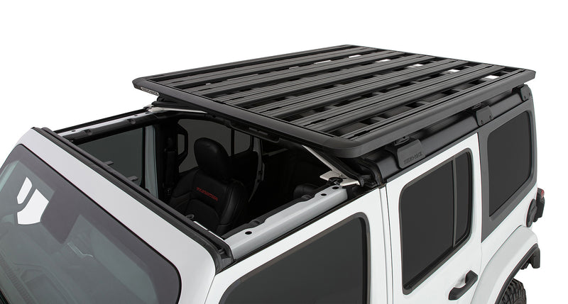 Load image into Gallery viewer, Jeep Wrangler JL - Rhino-Rack Pioneer Platform Roof Tray with leg mounts
