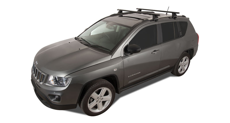 Load image into Gallery viewer, Jeep Compass Rhinorack 2007-2010 2 bar kit

