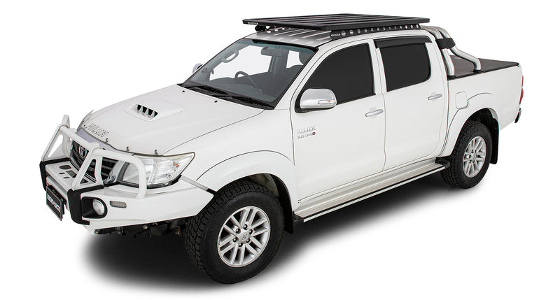 Load image into Gallery viewer, Toyota Hilux 2005-15 Rhinorack Platform Tray and Backbone mount system
