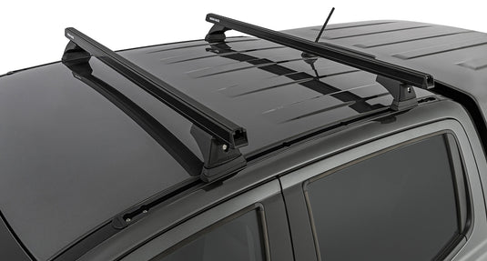 Roof racks Ford Ranger PX series / Rhinorack Heavy Duty 2 bar track mo ...
