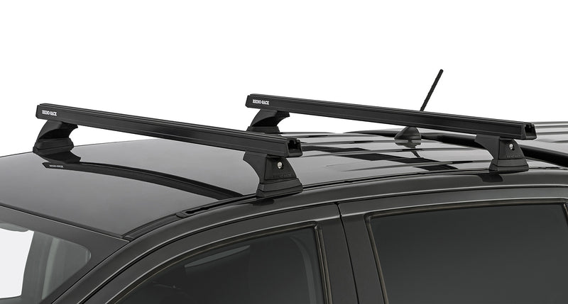 Load image into Gallery viewer, Roof racks Ford Ranger PX series / Rhinorack Heavy Duty 2 bar track mount
