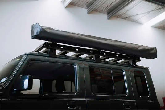 Skinny Jim - 270 Degree Awning Bracket for Strong Boy 2 Bar Roof Rack