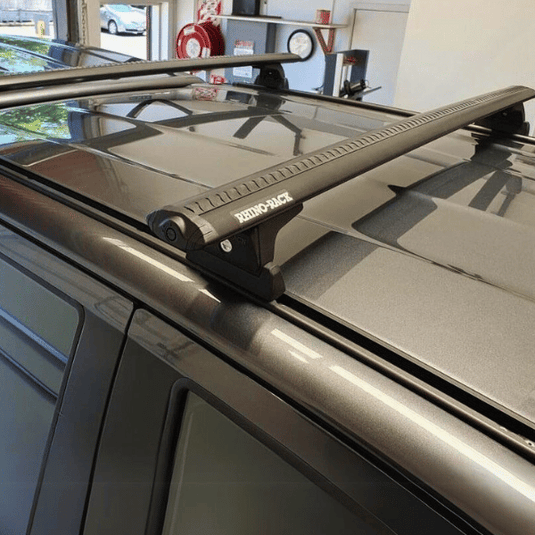 Rhino-Rack Overhang Vortex Bar Track Mounted Roof Racks