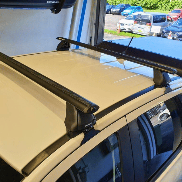 Load image into Gallery viewer, Rhino-Rack Overhang Vortex Bar Clamp on Roof Racks
