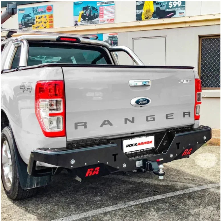 Load image into Gallery viewer, Rockamor Elite Steel Rear Step / Towbar To Suit Ford Ranger Wildtrack 2012-2020 - Rear Step
