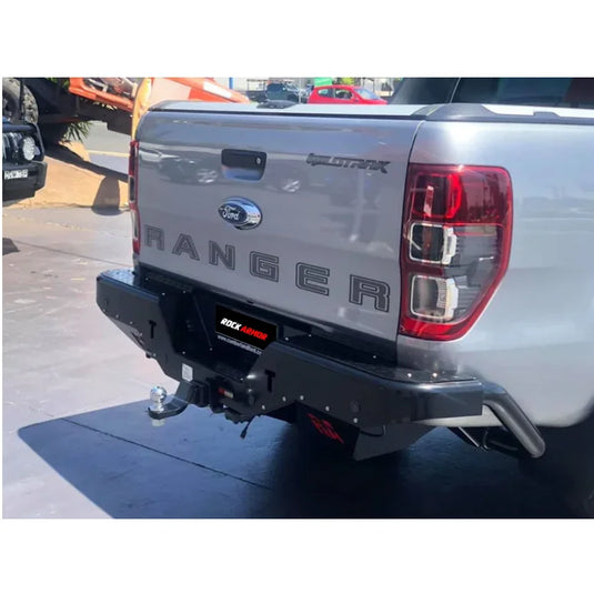 Rockamor Elite Steel Rear Step / Towbar To Suit Ford Ranger Wildtrack 2012-2020 - Rear Step