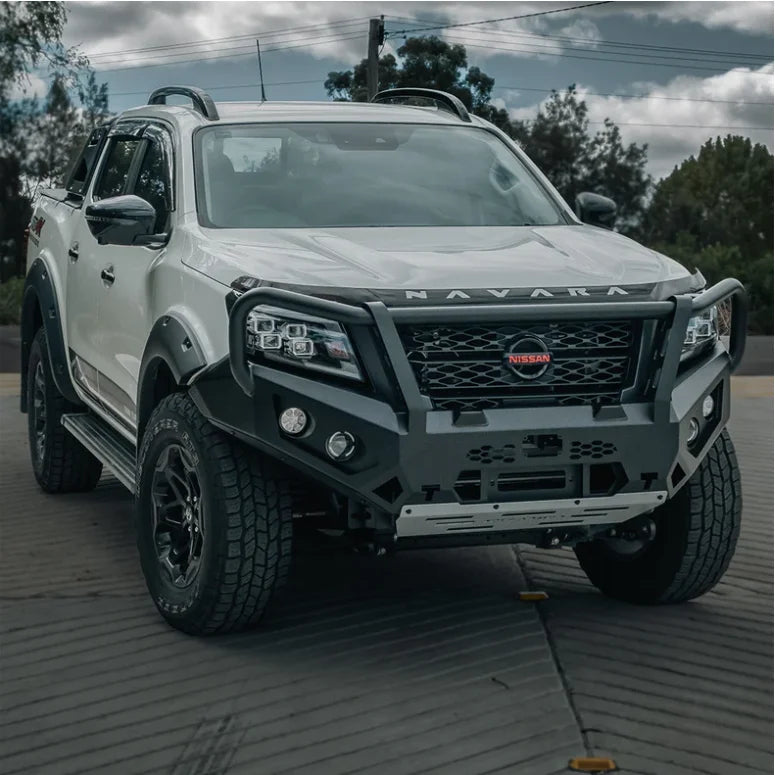 Load image into Gallery viewer, Rockarmor Gt Hoop Bullbar Combo Pack - Nissan Navara D23 Np300 2015 To Current

