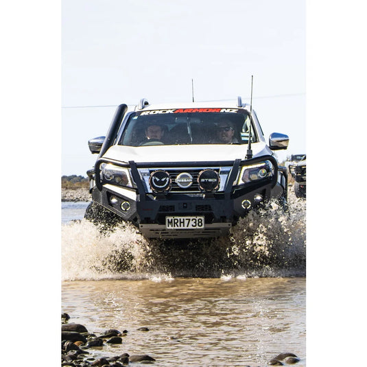 Rockarmor Gt Hoop Bullbar Combo Pack - Nissan Navara D23 Np300 2015 To Current