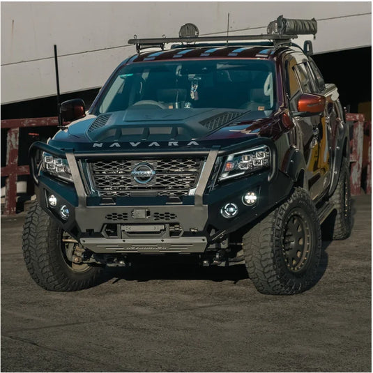 Rockarmor Gt Hoop Bullbar Combo Pack - Nissan Navara D23 Np300 2015 To Current