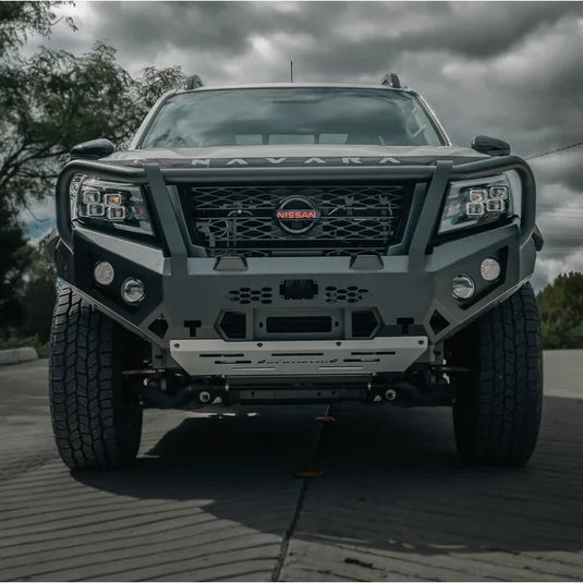 Rockarmor Gt Hoop Bullbar Combo Pack - Nissan Navara D23 Np300 2015 To Current