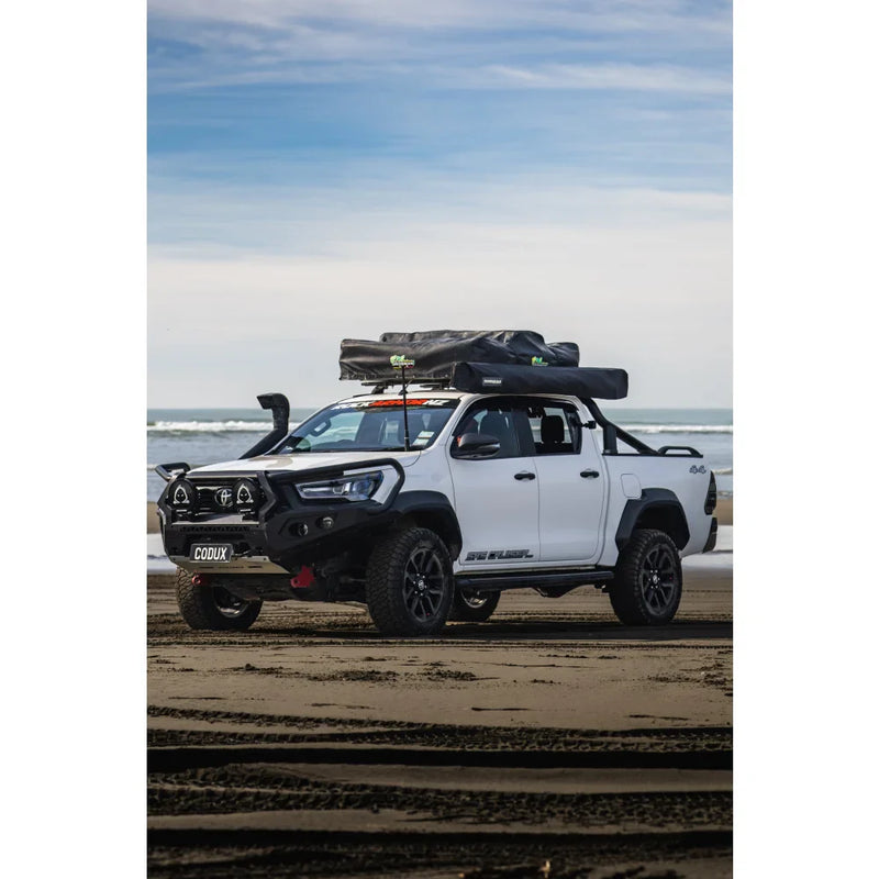 Load image into Gallery viewer, Rockarmor Gt Hoop Steel Bullbar - Toyota Hilux 2022 + Widebody - Winch Bar
