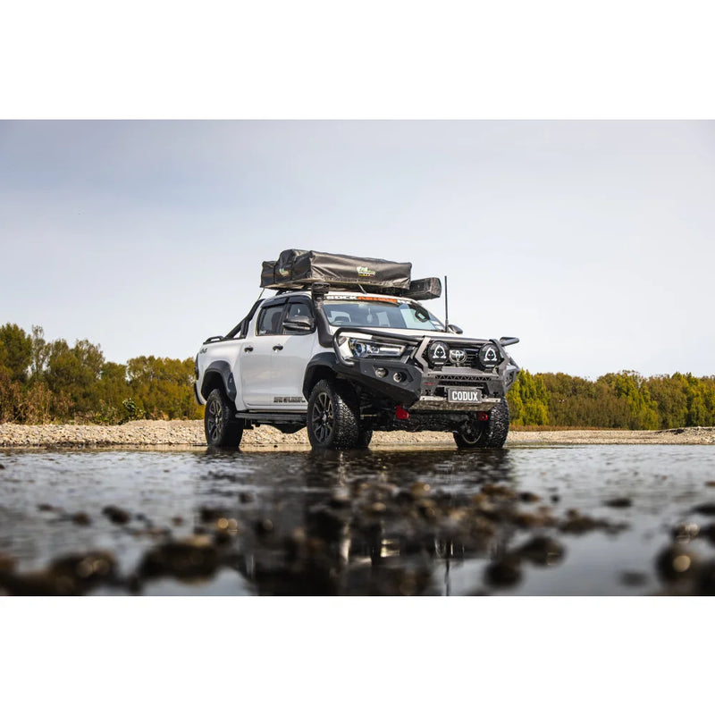 Load image into Gallery viewer, Rockarmor Gt Hoop Steel Bullbar - Toyota Hilux 2022 + Widebody - Winch Bar
