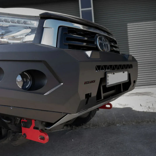 Rockarmor Gt Hoopless Steel Bullbar - Toyota Hilux N80 Bullbar 2015 -2020 - Winch Bar