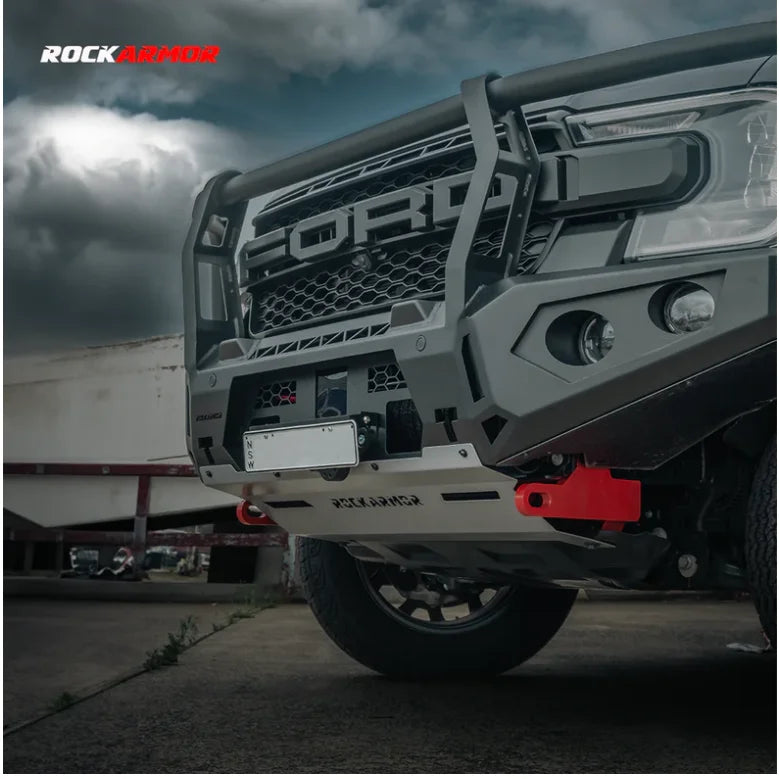Load image into Gallery viewer, Rockarmor Gt Steel Hoop Bullbar Combo - Next Gen Ford Ranger 22 + - Winch Bar Combo
