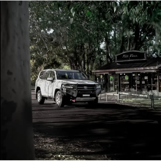 Load image into Gallery viewer, Rockarmor Gt Steel Hoop Bullbar - Toyota 300 Series 2021-2024 (Full Bar Replacement) - Winch Bar
