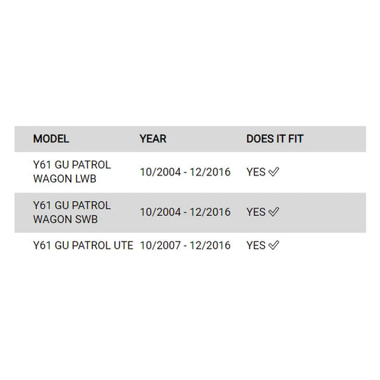 Rockarmor Premium Bullbar Frontal Combo To Suit Nissan Patrol Gu4 2005 To Current (Full Bar Replacement) - Winch Bar