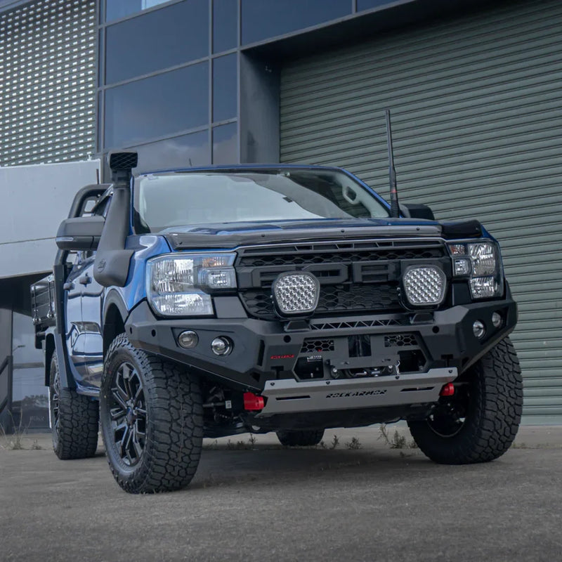 Load image into Gallery viewer, Rockarmor Steel Gt Hoopless Bull Bar Combo - Ranger Everest Next Gen 2022 + (Full Bar Replacement)
