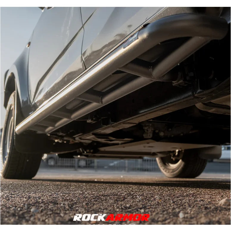 Load image into Gallery viewer, Rockarmor Steel Rock Sliders Side Steps To Suit Mazda Bt50 08/20 + - Side Steps
